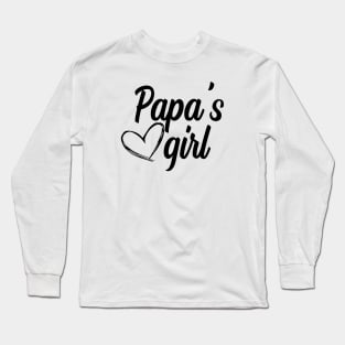 Papa's Girl Long Sleeve T-Shirt